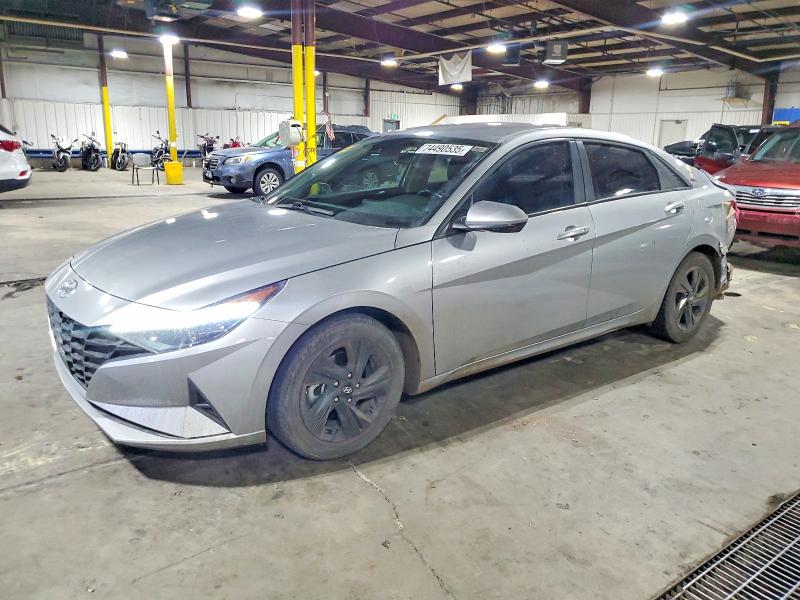 Aukcja sprzedaży 2021 Hyundai Elantra, vin: 5NPLS4AG3MH004501, numer aukcji: 74490535