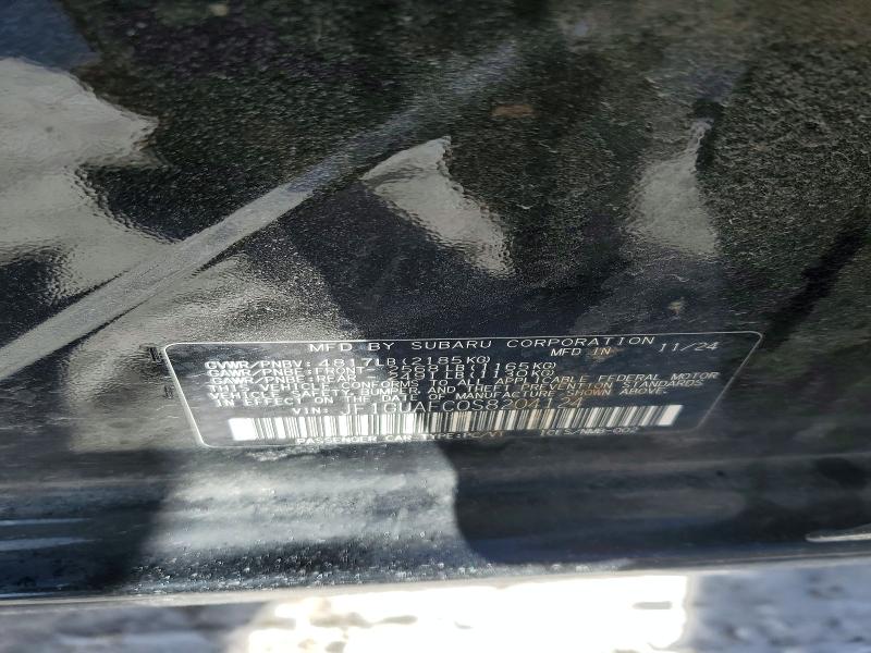 Aukcja sprzedaży 2025 Subaru Impreza, vin: JF1GUAFC0S8204124, numer aukcji: 73277525
