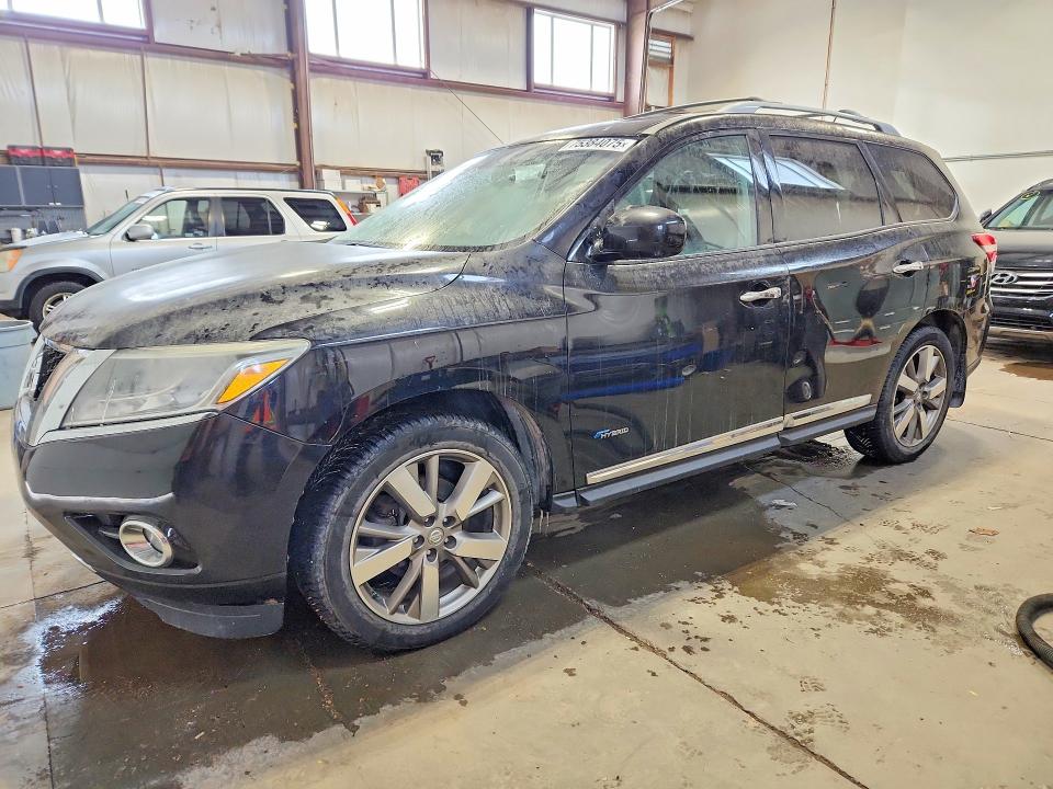 2014 Nissan Pathfinder მანქანა იყიდება აუქციონზე, vin: 5N1CR2MM7EC675079, აუქციონის ნომერი: 75384075