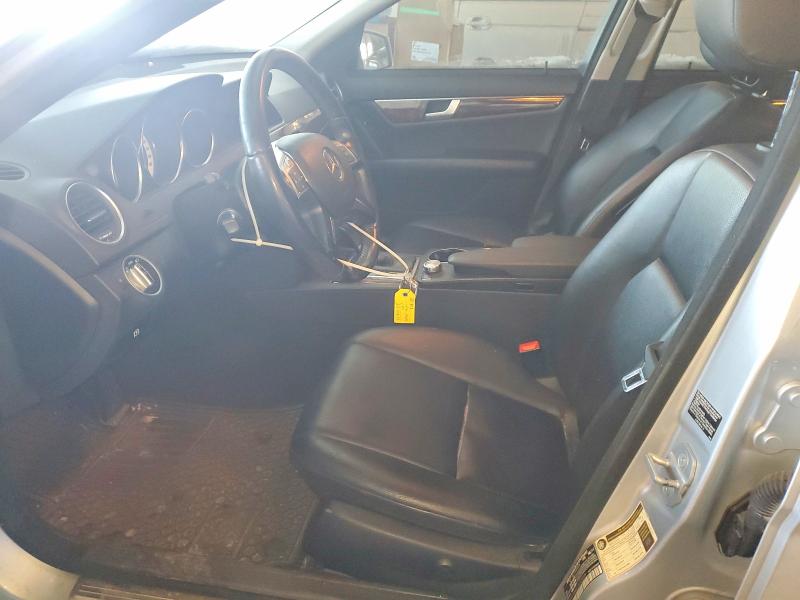 2012 Mercedes-benz C მანქანა იყიდება აუქციონზე, vin: WDDGF8BB2CA603028, აუქციონის ნომერი: 73593735
