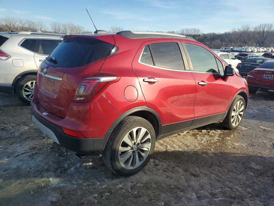 2017 Buick Encore მანქანა იყიდება აუქციონზე, vin: KL4CJASB9HB160127, აუქციონის ნომერი: 75227015