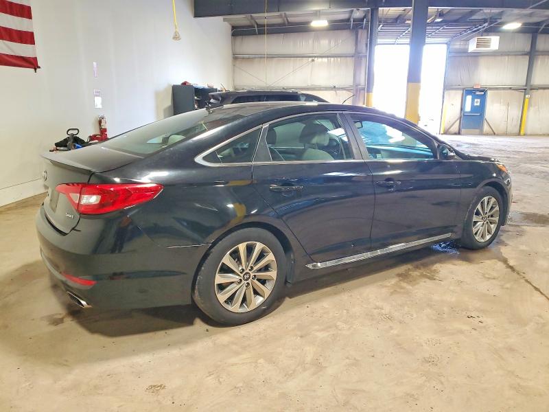 98990825 :رقم المزاد ، 5NPE34AF6HH462293 vin ، 2017 Hyundai Sonata مزاد بيع
