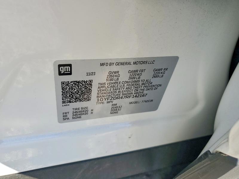 Продажа на аукционе авто 2024 Cadillac Xt4, vin: 1GYFZDR47RF142167, номер лота: 72416775