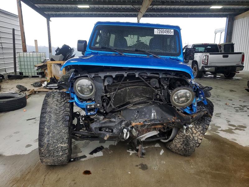 72604965 :رقم المزاد ، 1C4HJXDG7NW226539 vin ، 2022 Jeep Wrangler Unlimited مزاد بيع