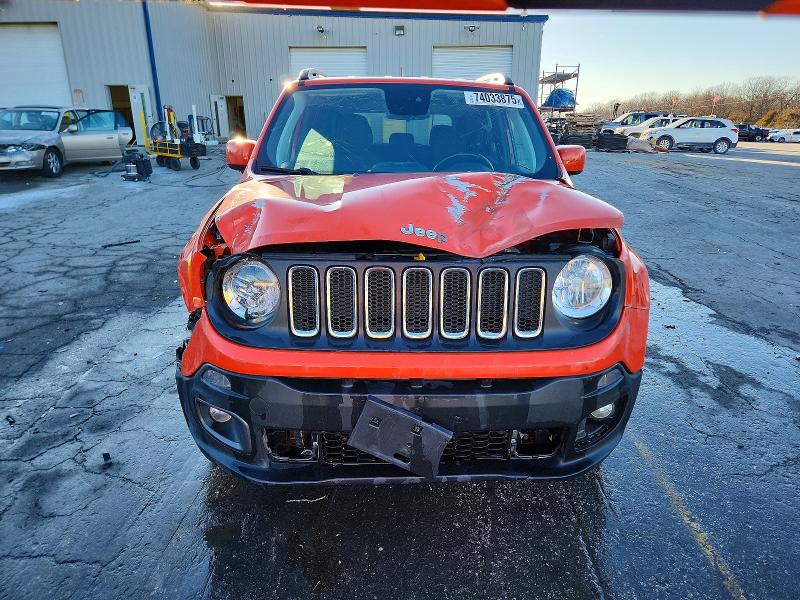 74033875 :رقم المزاد ، ZACCJBBB3JPH28993 vin ، 2018 Jeep Renegade مزاد بيع