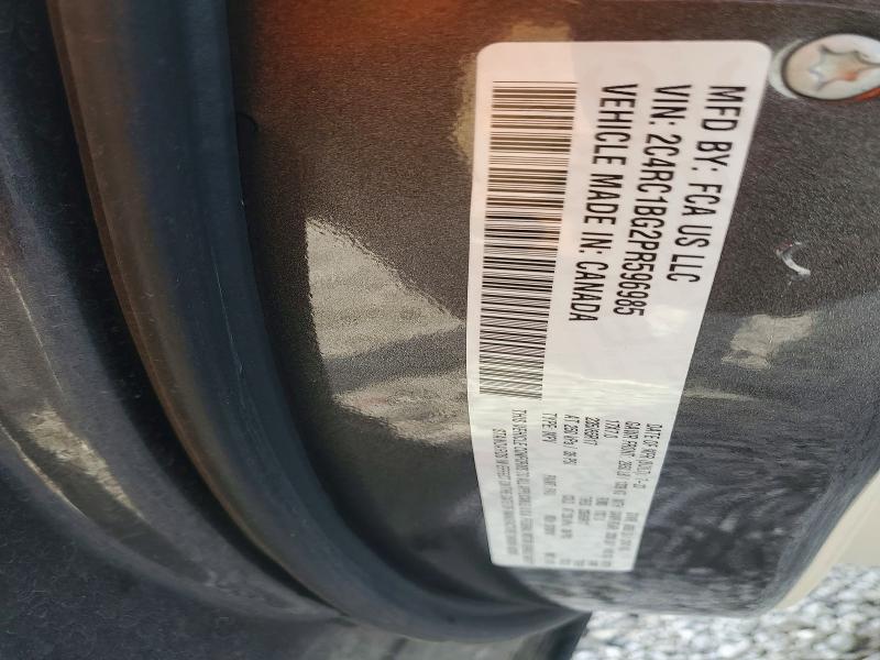 Продаж на аукціоні авто 2023 Chrysler Pacifica, vin: 2C4RC1BG2PR596985, номер лоту: 74883595