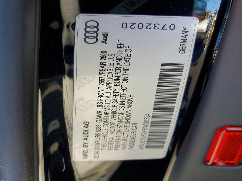 Продаж на аукціоні авто 2024 Audi A6 Premium, vin: WAUE3BF2XRN035384, номер лоту: 75060885