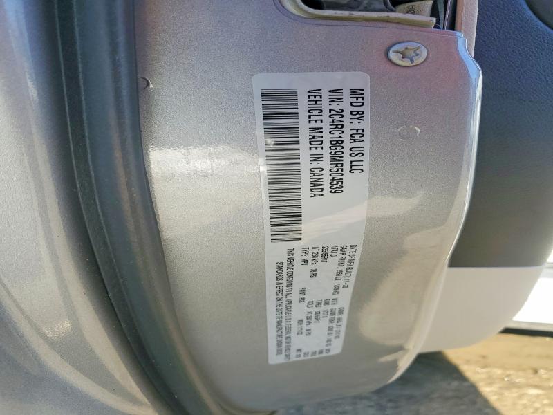 Продаж на аукціоні авто 2021 Chrysler Pacifica, vin: 2C4RC1BG9MR504539, номер лоту: 73504515