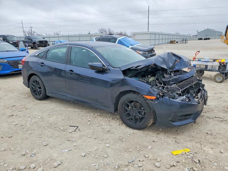 73550755 :رقم المزاد ، 19XFC2F52GE094822 vin ، 2016 Honda Civic Lx مزاد بيع