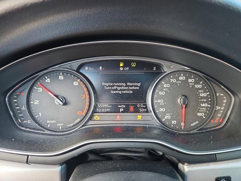 2018 Audi A4 მანქანა იყიდება აუქციონზე, vin: WAULMAF42JA074319, აუქციონის ნომერი: 72244445