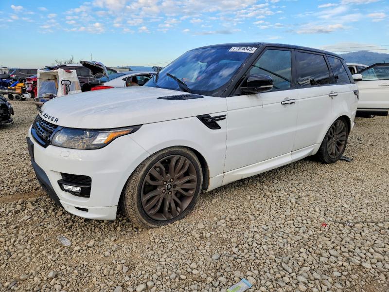 74106345 :رقم المزاد ، SALWS2PFXGA101344 vin ، 2016 Land Rover Range Rover Sport مزاد بيع