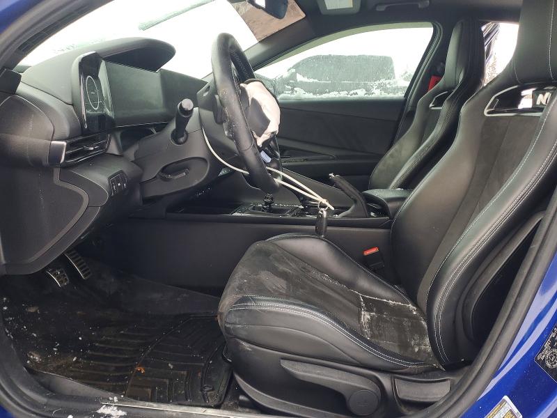 Продажа на аукционе авто 2022 Hyundai Elantra N, vin: KMHLW4AK0NU007433, номер лота: 74419355