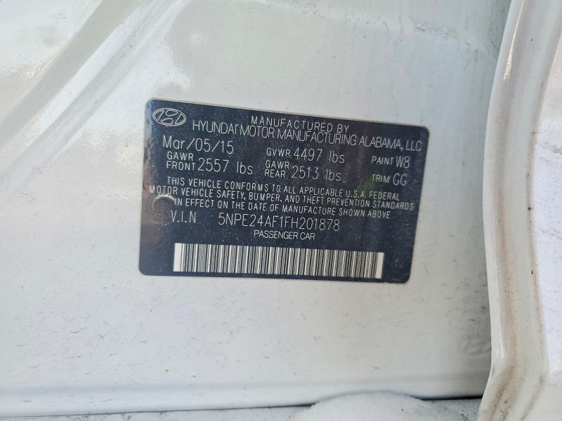 Продаж на аукціоні авто 2015 Hyundai Sonata, vin: 5NPE24AF1FH201878, номер лоту: 74090805