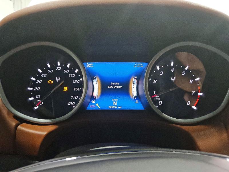 Продажа на аукционе авто 2018 Maserati Ghibli, vin: ZAM57XSA3J1304947, номер лота: 79659865