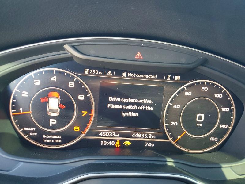73294275 :رقم المزاد ، WA1BNAFYXK2126350 vin ، 2019 Audi Q5 مزاد بيع