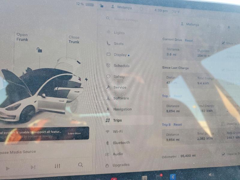 73965195 :رقم المزاد ، 5YJ3E1EA7NF307521 vin ، 2022 Tesla Model 3 مزاد بيع