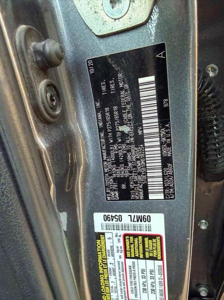 Aukcja sprzedaży 2021 Toyota Sequoia Tr, vin: STDEY5B10MS182254, numer aukcji: 74594785