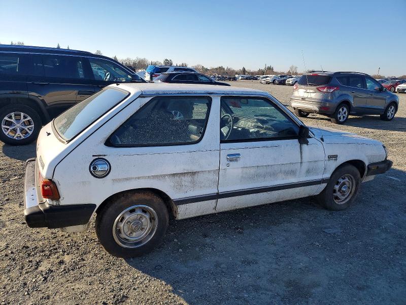 98839675 :رقم المزاد ، JF1AF23B0HB100004 vin ، 1987 Subaru Gl مزاد بيع
