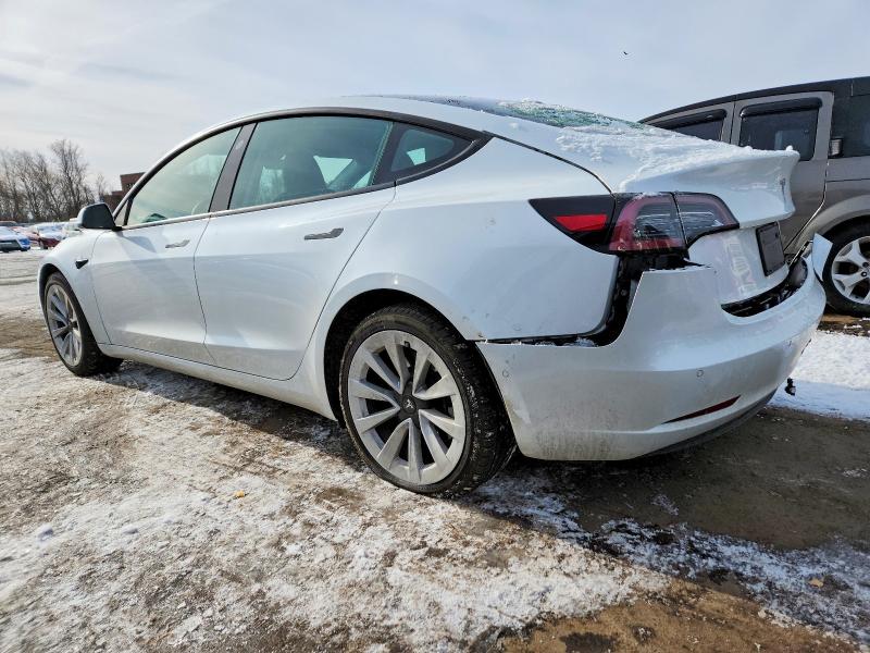 73897785 :رقم المزاد ، 5YJ3E1EB2NF240738 vin ، 2022 Tesla Model 3 مزاد بيع