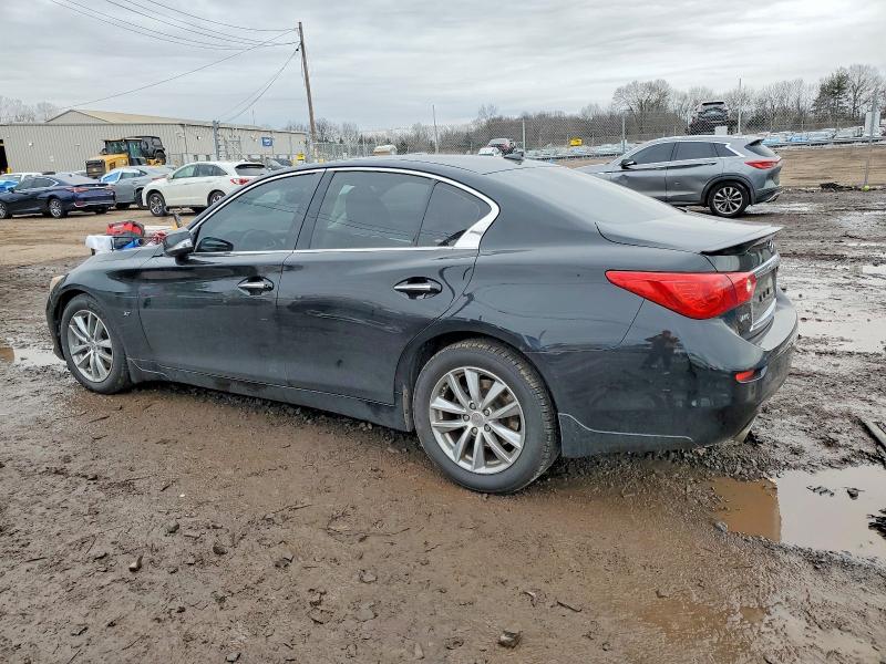 99663105 :رقم المزاد ، JN1BV7AR3EM700985 vin ، 2014 Infiniti Q50 مزاد بيع