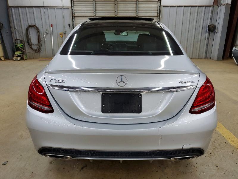 2015 Mercedes-benz C მანქანა იყიდება აუქციონზე, vin: 55SWF4KB3FU019780, აუქციონის ნომერი: 99751155