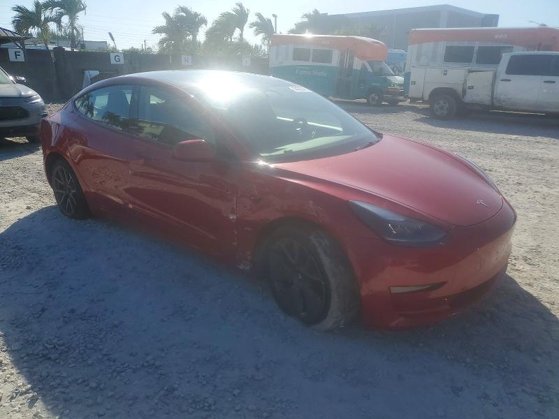 2023 Tesla Model 3 მანქანა იყიდება აუქციონზე, vin: 5YJ3E1EA8PF505463, აუქციონის ნომერი: 74659475