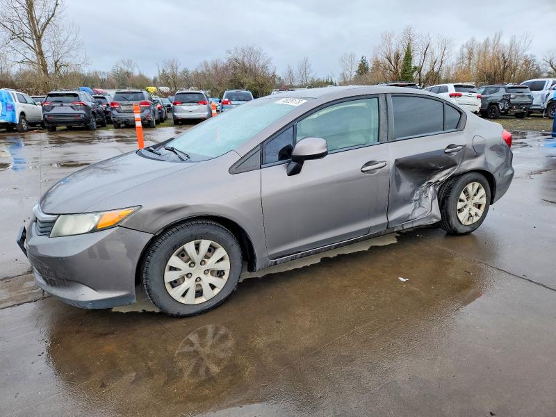 Auction sale of the 2012 Honda Civic, vin: 19XFB2F58CE377190, lot number: 74928175