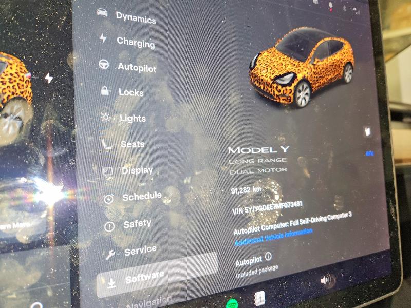 74467775 :رقم المزاد ، 5YJYGDEE7MF073481 vin ، 2021 Tesla Model Y مزاد بيع