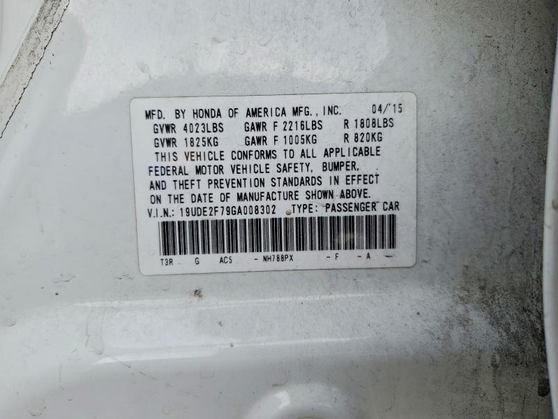 Aukcja sprzedaży 2016 Acura Ilx, vin: 19UDE2F79GA008302, numer aukcji: 73185375