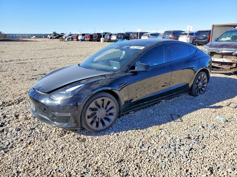 98713665 :رقم المزاد ، 5YJ3E1EC1MF091326 vin ، 2021 Tesla Model 3 مزاد بيع