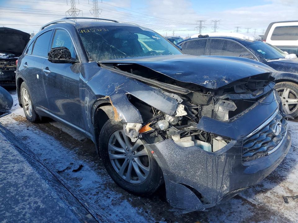 75579495 :رقم المزاد ، JN8AS1MW1BM141372 vin ، 2011 Infiniti Fx35 مزاد بيع