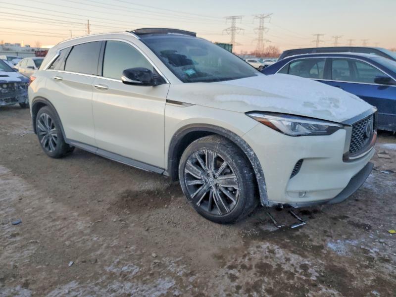 74123135 :رقم المزاد ، 3PCAJ5BB6MF114119 vin ، 2021 Infiniti Qx50 مزاد بيع