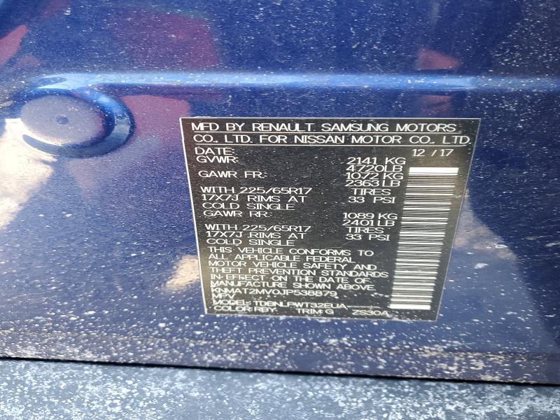 Продажа на аукционе авто 2018 Nissan Rogue, vin: KNMAT2MV0JP538879, номер лота: 74320265