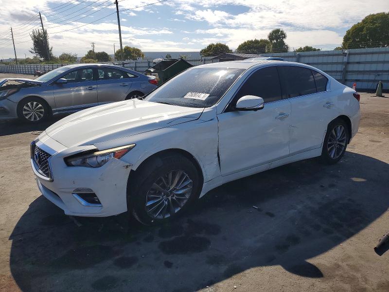 Продажа на аукционе авто 2021 Infiniti Q50, vin: JN1EV7BR9MM753927, номер лота: 75207495