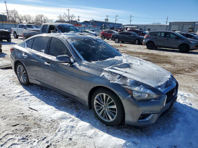 2018 Infiniti Q50 მანქანა იყიდება აუქციონზე, vin: JN1EV7AR7JM433292, აუქციონის ნომერი: 72965225