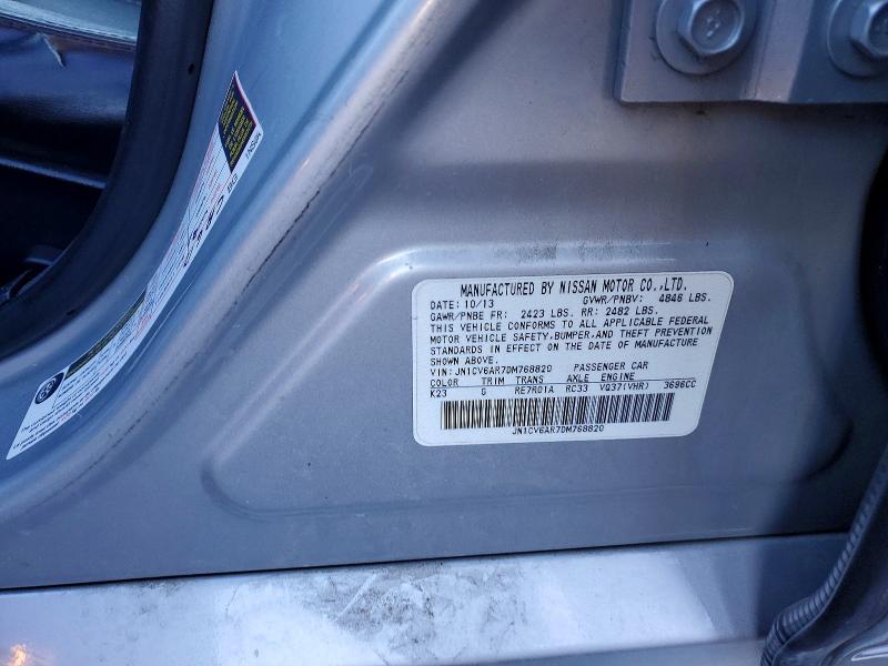 Продажа на аукционе авто 2013 Infiniti G37, vin: JN1CV6AR7DM768820, номер лота: 97780675