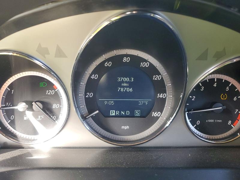 Продажа на аукционе авто 2009 Mercedes-benz C, vin: WDDGF54X69R069159, номер лота: 75424695