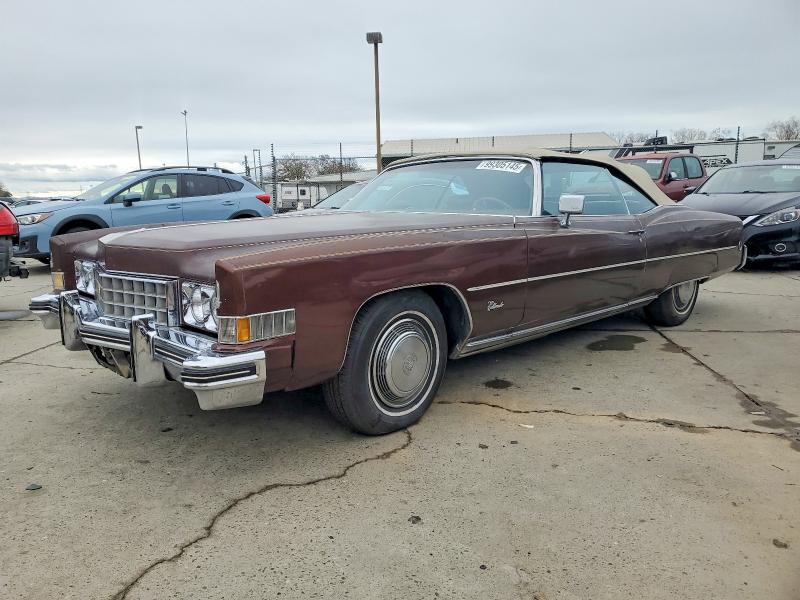 99305145 :رقم المزاد ، 6L67S3Q446477 vin ، 1973 Cadillac Eldorado مزاد بيع