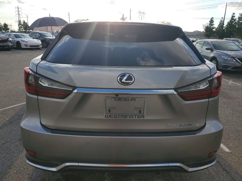 99735905 :رقم المزاد ، 2T2HGMDA6MC057559 vin ، 2021 Lexus Rx مزاد بيع