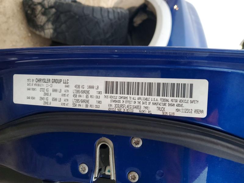 Продаж на аукціоні авто 2014 Ram 2500, vin: 3C6UR5FL4EG164853, номер лоту: 74608685