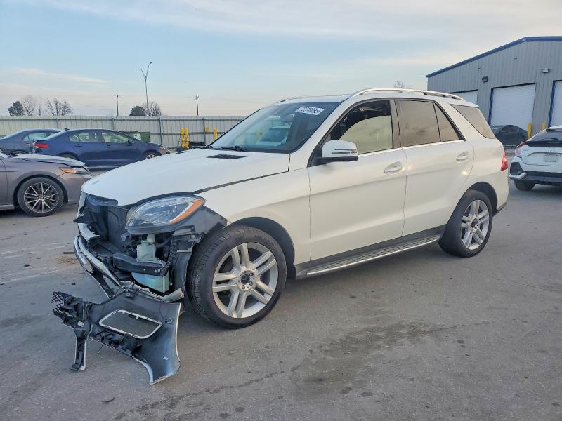 72518895 :رقم المزاد ، 4JGDA5JB8FA509683 vin ، 2015 Mercedes-benz Ml مزاد بيع