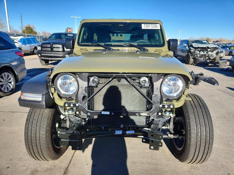 72877235 :رقم المزاد ، 1C4RJXN6XSW642641 vin ، 2025 Jeep Wrangler مزاد بيع