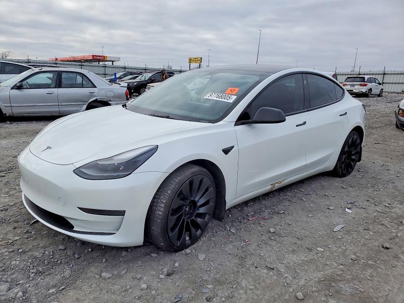 Продаж на аукціоні авто 2023 Tesla Model 3, vin: 5YJ3E1EC8PF588037, номер лоту: 97768005