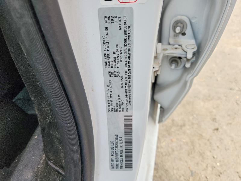 Aukcja sprzedaży 2025 Ram 1500, vin: 1C6RRFGG3SN572650, numer aukcji: 99856245