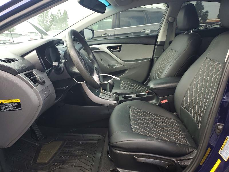 74599895 :رقم المزاد ، 5NPDH4AE4DH244612 vin ، 2013 Hyundai Elantra مزاد بيع