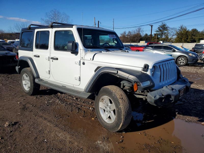 2019 Jeep Wrangler Unlimited მანქანა იყიდება აუქციონზე, vin: 1C4HJXDGXKW644136, აუქციონის ნომერი: 72148895