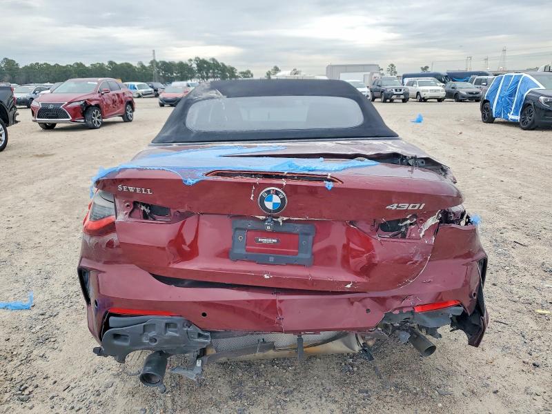 2023 Bmw 430i მანქანა იყიდება აუქციონზე, vin: WBA23AT0XPCL16545, აუქციონის ნომერი: 73063575