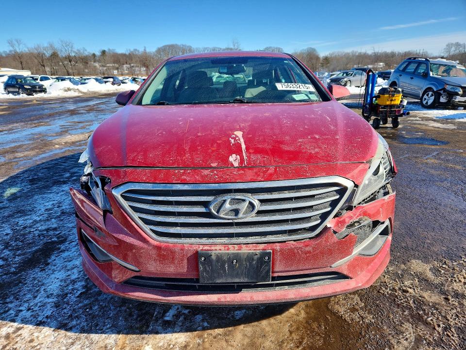 Auction sale of the 2017 Hyundai Sonata, vin: 5NPE24AFXHH464597, lot number: 75633215