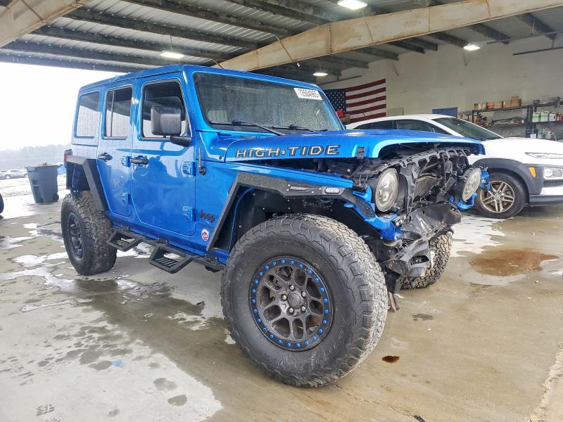 72604965 :رقم المزاد ، 1C4HJXDG7NW226539 vin ، 2022 Jeep Wrangler Unlimited مزاد بيع