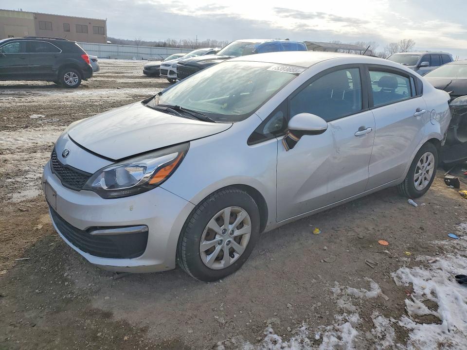 2016 Kia Rio მანქანა იყიდება აუქციონზე, vin: KNADM4A33G6677523, აუქციონის ნომერი: 75393655